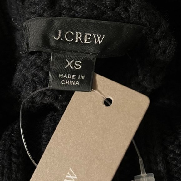 NWT J Crew Tunic Turtleneck Poncho Sweater - Picture 8 of 9